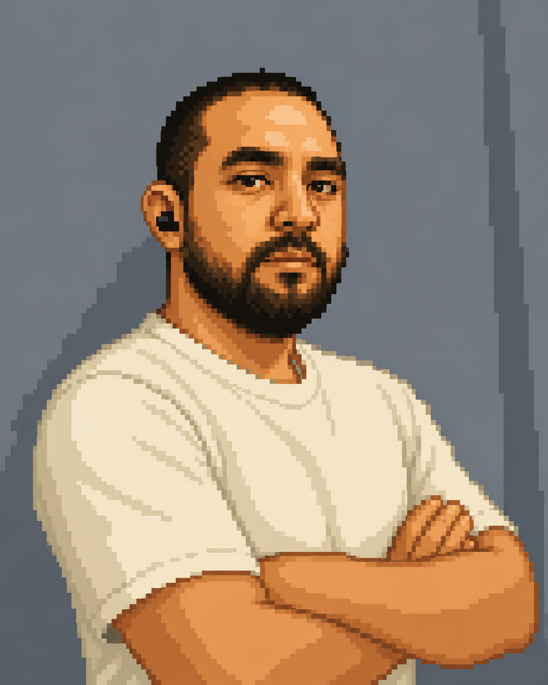 Retrato de Francisco Javier Reyna Soto